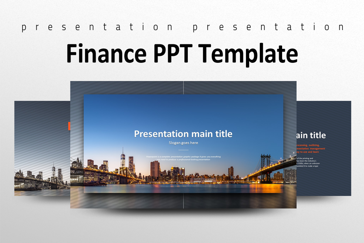 Finance PPT Template, a Presentation Template by GoodPello
