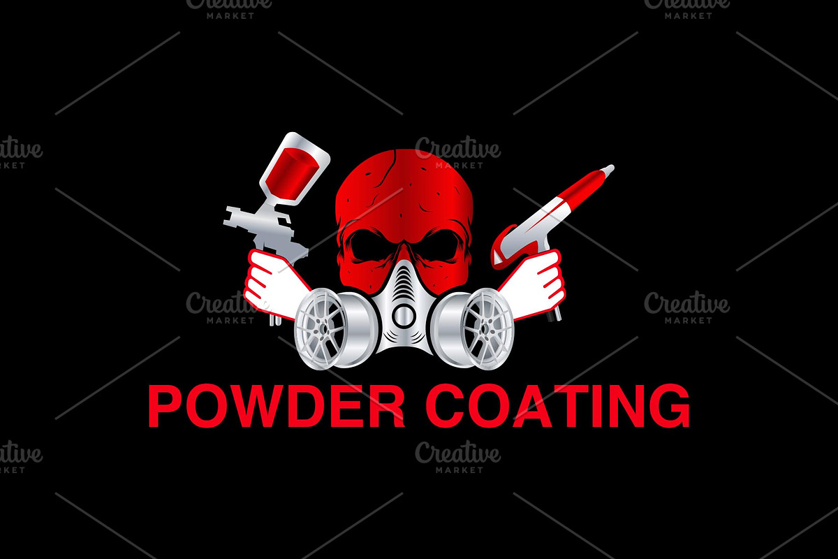 Powder coating logo, a Branding & Logo Template by ND Creative (Photo 3 of 3)