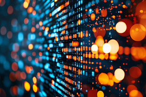 Futuristic digital background, a Technology Photo by MistyDay
