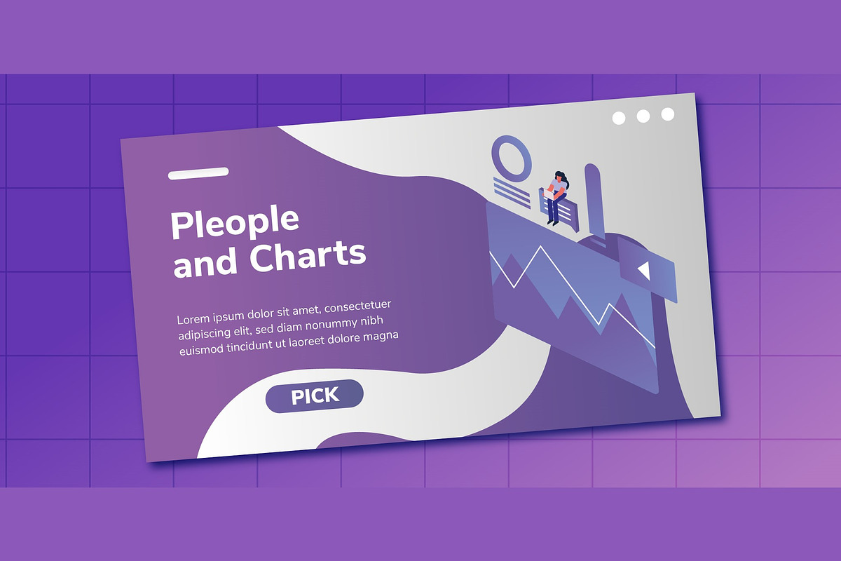 Business Gradient Landing Page, a Templates & Theme by studiogstock (Photo 2 of 4)