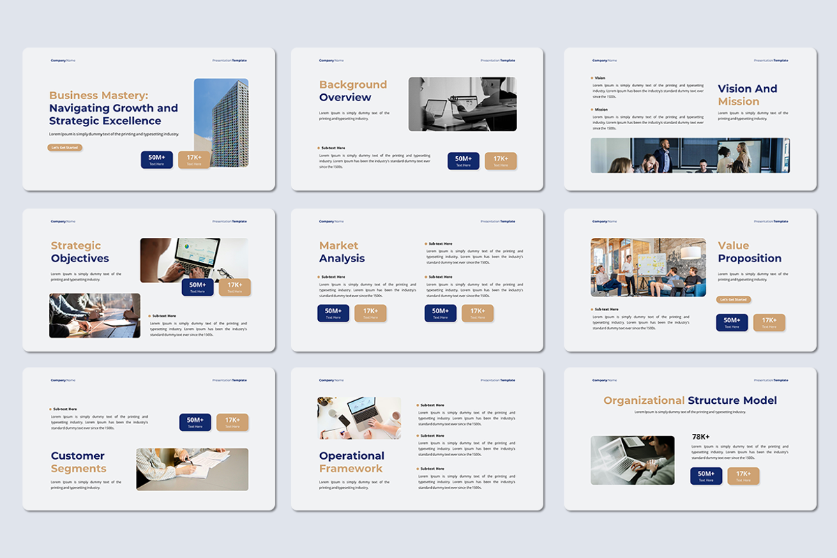 Business Mastery - Google Slides, a Presentation Template by Iqsiart Studio (Photo 2 of 3)