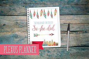2021 Plexus Planner - Boho