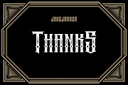 MERCENARIO, a Blackletter Font by jakejarkor (Thumbnail 6 of 6)