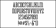 Cameraman JNL, a Slab Serif Font by Jeff Levine Fonts (Thumbnail 3 of 5)