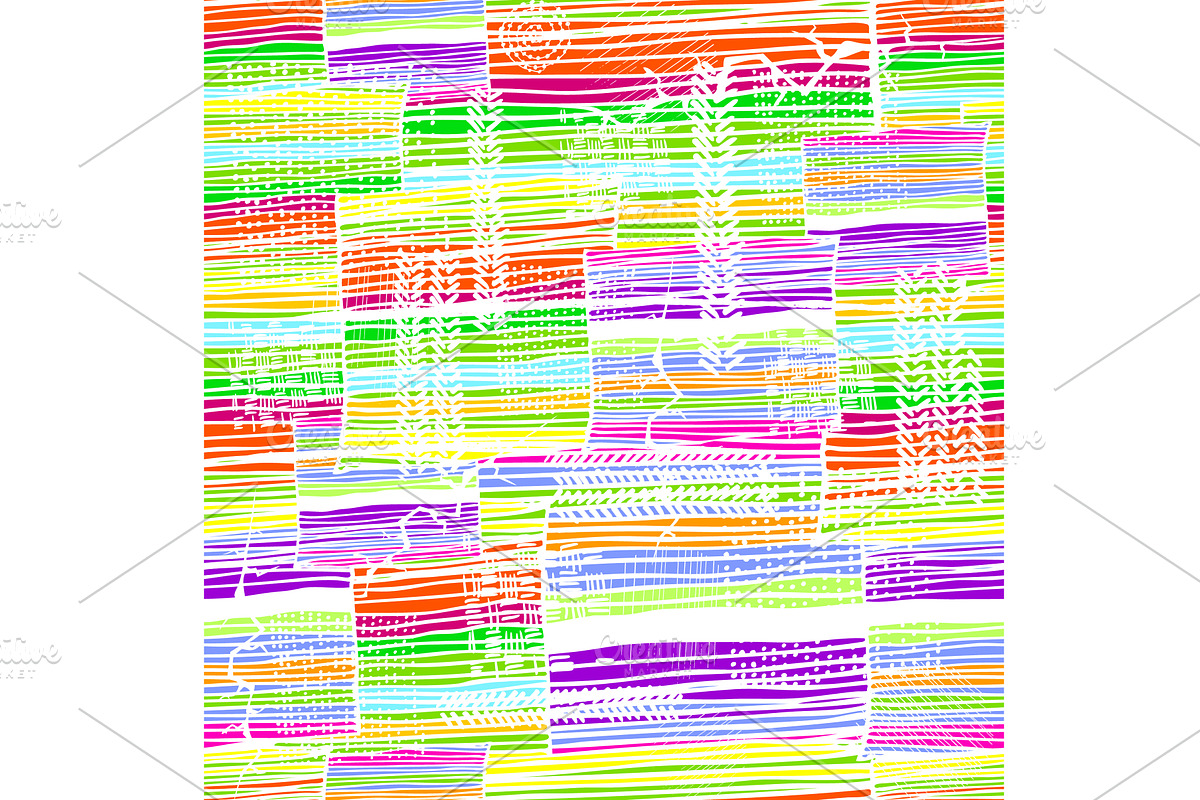 Seamless background with graphic, an Illustration by Nenahliadava Design