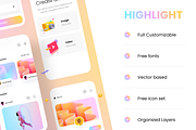 NFT Market UI Kit, an UI Kit Template by UrLabs (Thumbnail 2 of 8)
