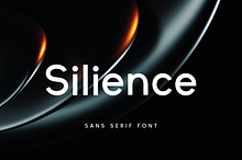 Silience | Sans Serif Font