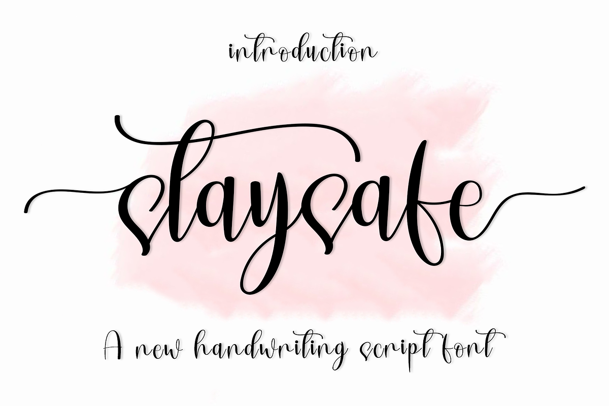 Staysafe, a Handwritten Font by FreshTypeINK (Photo 1 of 8)