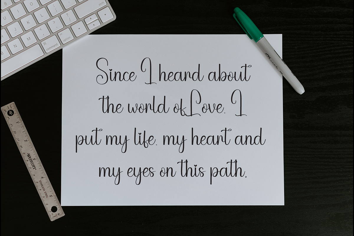Writing Signature | Script Font, a Handwritten Font by Scratchones (Photo 3 of 9)