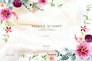 Velvet season - graphic set, an Illustration by Youksy (Thumbnail 7 of 10)