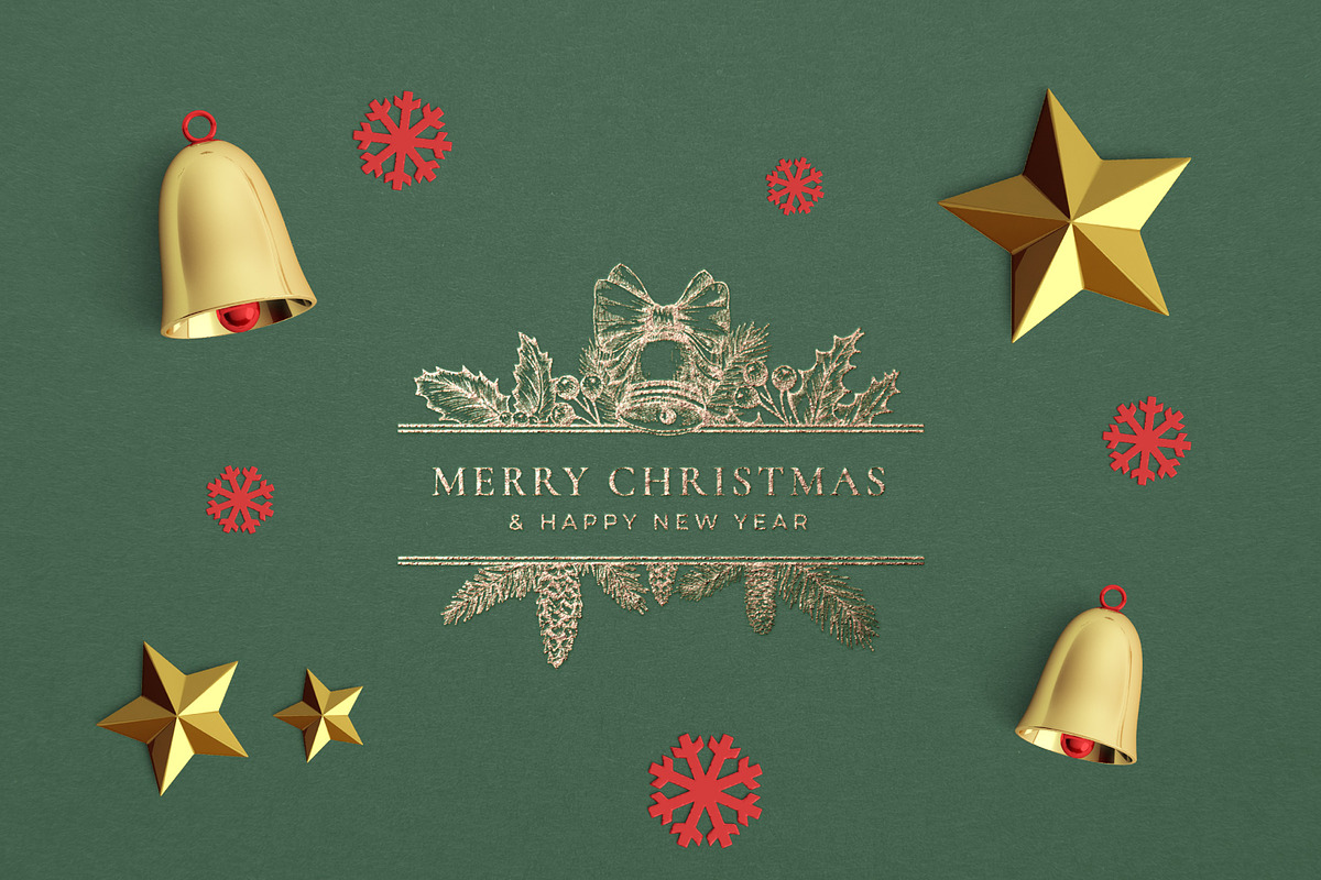 Gentle Christmas Frame Labels, a Branding & Logo Template by Createvil (Photo 12 of 12)