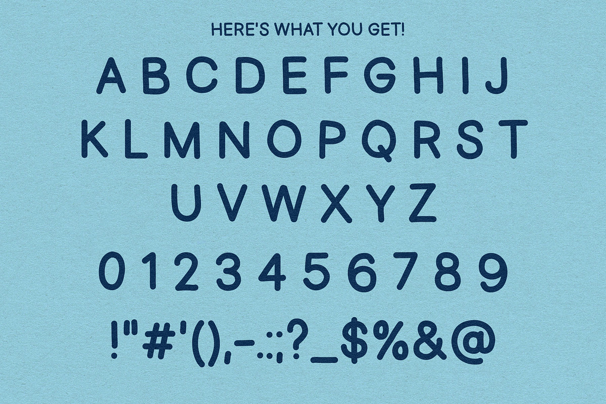 Simple, a Handwritten Font by Eric Pond Designs (Photo 3 of 3)