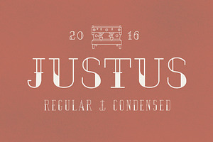 JUSTUS Regular & Condensed
