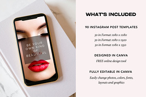 Makeup Beauty Quote Templates Canva