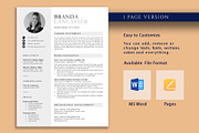 Clean Professional Resume Template, a Resume Template by VictoriousVita (Thumbnail 2 of 8)