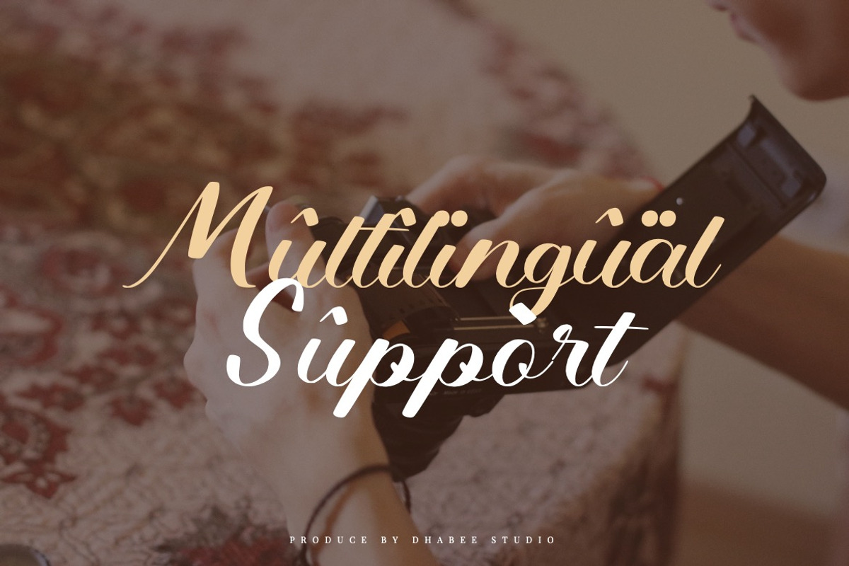 Lumirnas - Old Script Font, a Script Font by Dhabee (Photo 5 of 15)