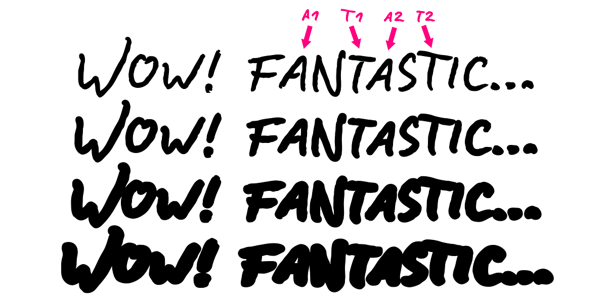 BD Lettering Pro, a Handwritten Font by ingoFonts (Photo 4 of 7)