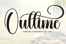 Outtime | Script Font