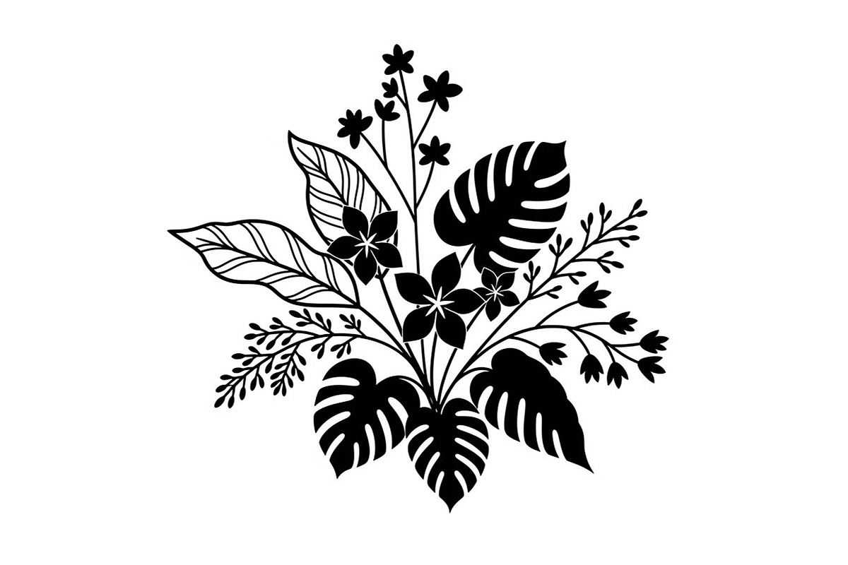 50 Floral Nature Vector Illustration, an Illustration by Gaye Art (Photo 47 of 51)