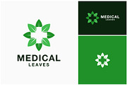 Medical Medicine Leaf Green Logo, a Branding & Logo Template by ika trisiana (Thumbnail 1 of 2)