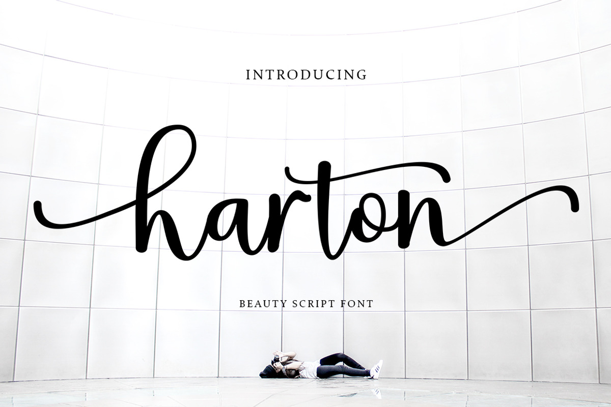 Harton Script, a Script Font by Rotterlab Studio (Photo 1 of 7)