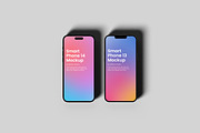 iPhone 13 Pro and 14 Pro Mockup, an iPhone Mockup by Modern Studio (Thumbnail 6 of 14)