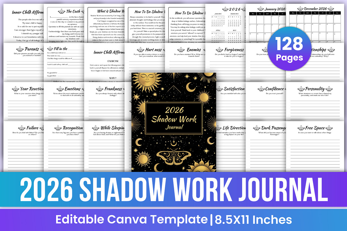 2026 All-in-One Canva Planner Bundle, a Stationery Template by Mustafiz (Photo 14 of 15)