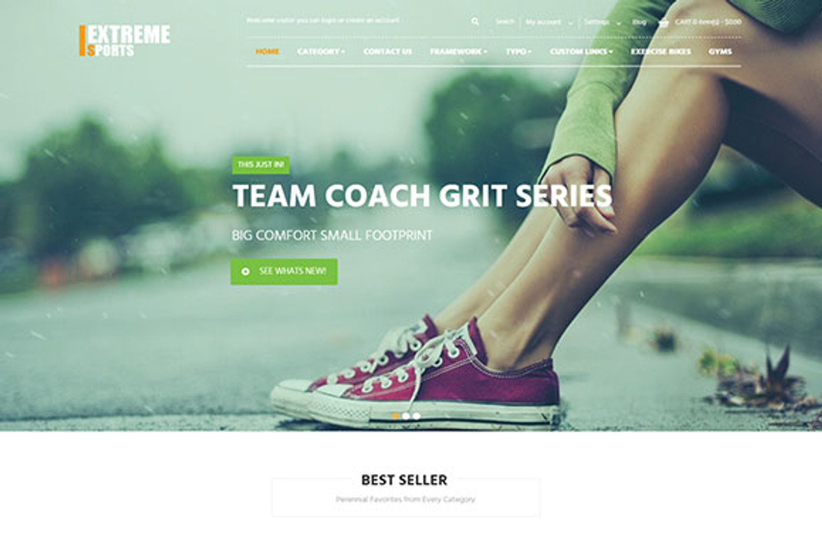 Prestashop Theme, a Bootstrap Template by LeoTheme (Photo 1 of 3)