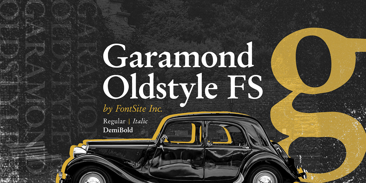 Garamond Oldstyle FS, a Serif Font by FontSite Inc. (Photo 1 of 2)