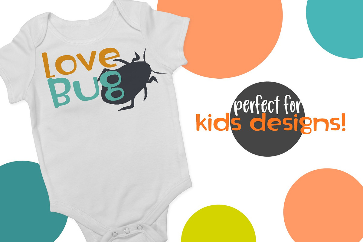 New! Bug Juice Font preview 3