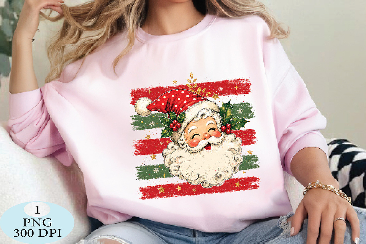 Smiling Santa Claus PNG, a Seasonal Illustration by Daily.Designs (Photo 3 of 5)