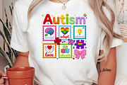 Faux Yarn Autism Awareness Coquette, an Illustration by CreationArt (Thumbnail 5 of 6)