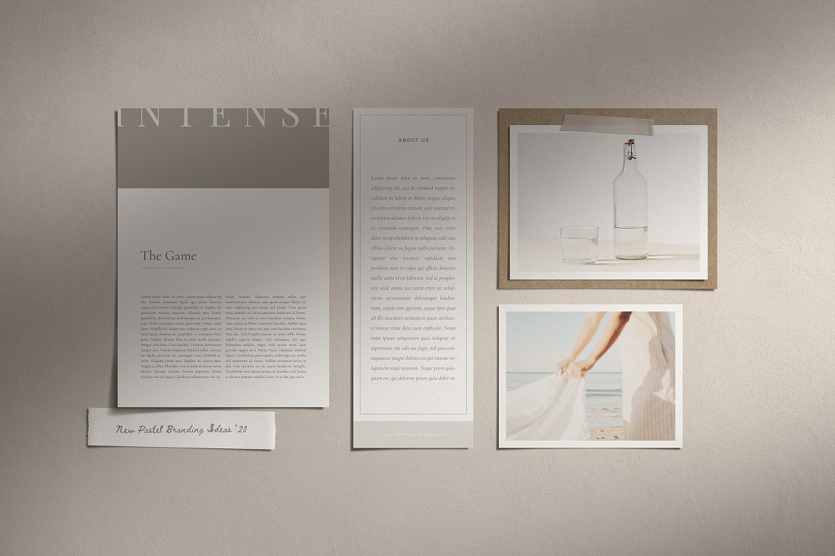 Moodboard Mockup Kit, a Books & Magazine Mockup by Ruben Stom (Photo 13 of 23)