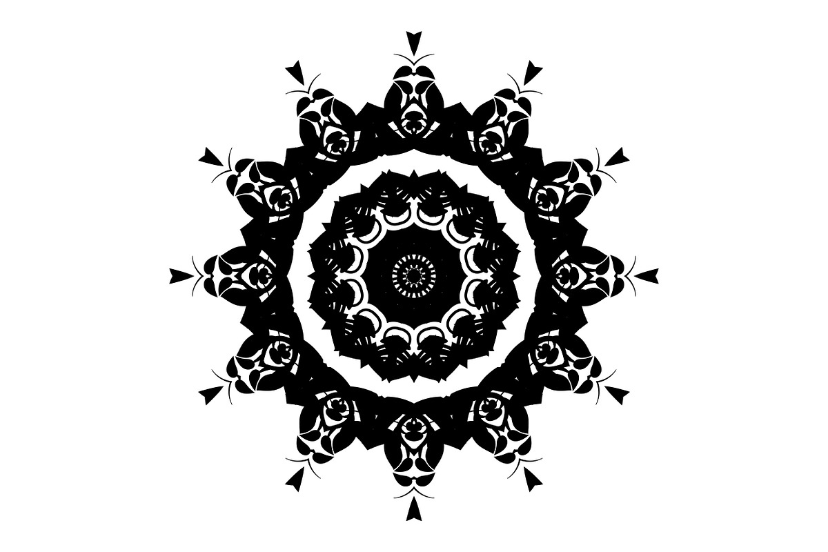 Handcrafted Mandala Design Pack, a Pattern Graphic by NJ Himel (Photo 30 of 30)