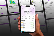 Walcy - Crypto Wallet Mobile UI KIT, an UI Kit Template by Creative Perspective (Thumbnail 3 of 7)