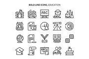 Bold Line Icons, an Outline Icon by Howcolour (Thumbnail 98 of 151)