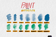 20+ Watercolor Procreate Brush, a Brush Add-On by badrusblue (Thumbnail 3 of 7)