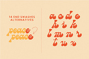 Daydreamer Retro Font, a Script Font by Rachel Kick (Thumbnail 6 of 7)