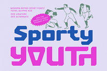 Sporty Youth Modern Retro Font