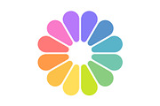 Flower petal circle diagram, an Object Graphic by Elena Pimukova (Thumbnail 9 of 9)