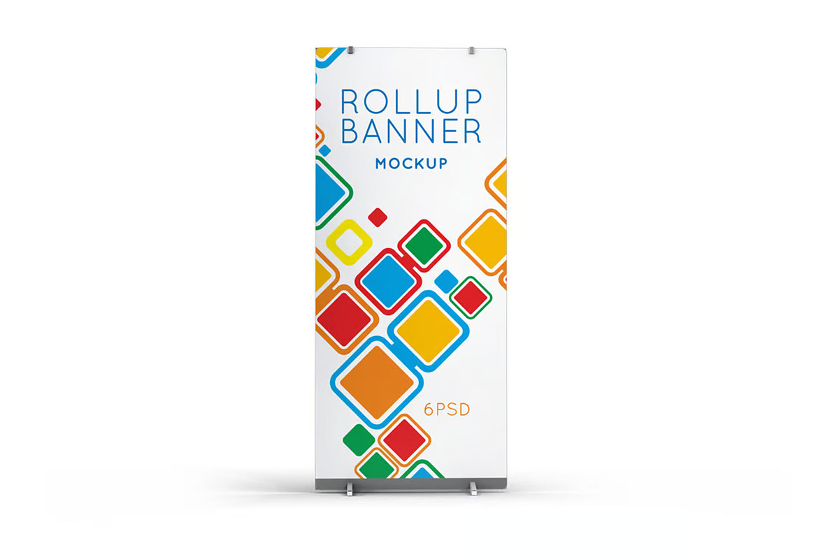 Roll Up Banner Mock-Up, an Advertising Mockup by DesignRushMarket (Photo 3 of 7)