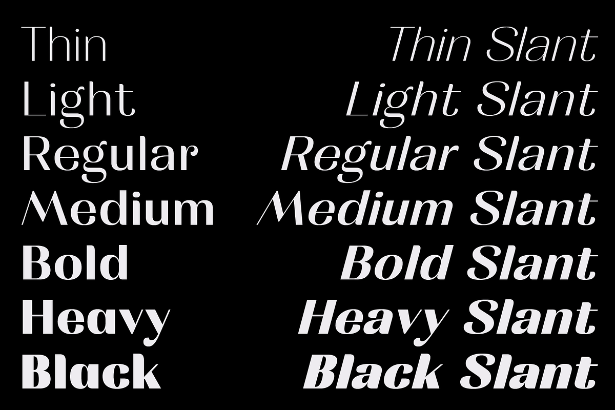 Rachstela Font Family - 14 Styles!, a Sans Serif Font by Martype (Photo 8 of 15)
