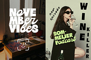 Highway Motel Retro Vibe Sans Script, a Script Font by Struvictory.art (Thumbnail 8 of 10)