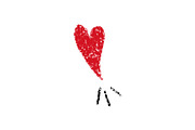 Crayon Doodle Hearts, an Object Graphic by Elena Pimukova (Thumbnail 26 of 36)