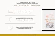 White Label Finance Planner, a Stationery Template by ammarosedesignsllc (Thumbnail 2 of 10)
