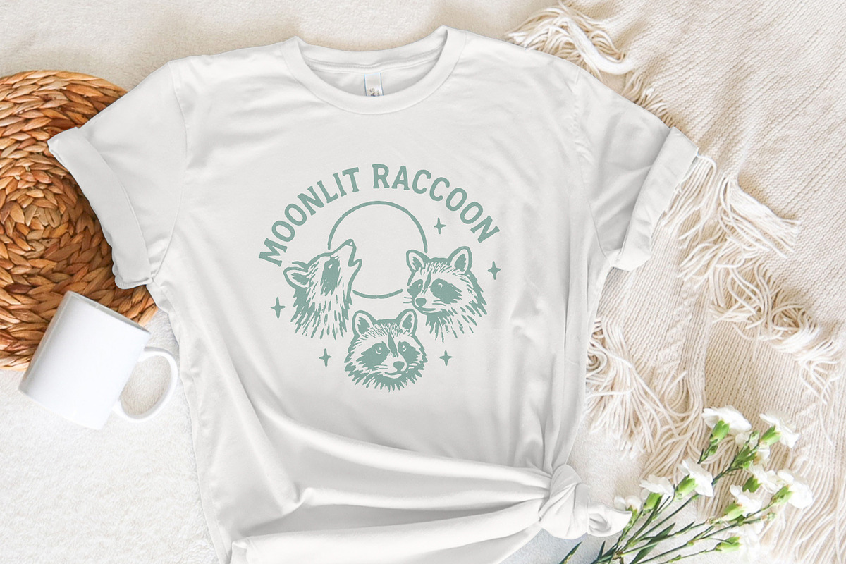 Moonlit Raccoon PNG, Woodland, an Illustration by SharpMarketplace (Photo 7 of 9)