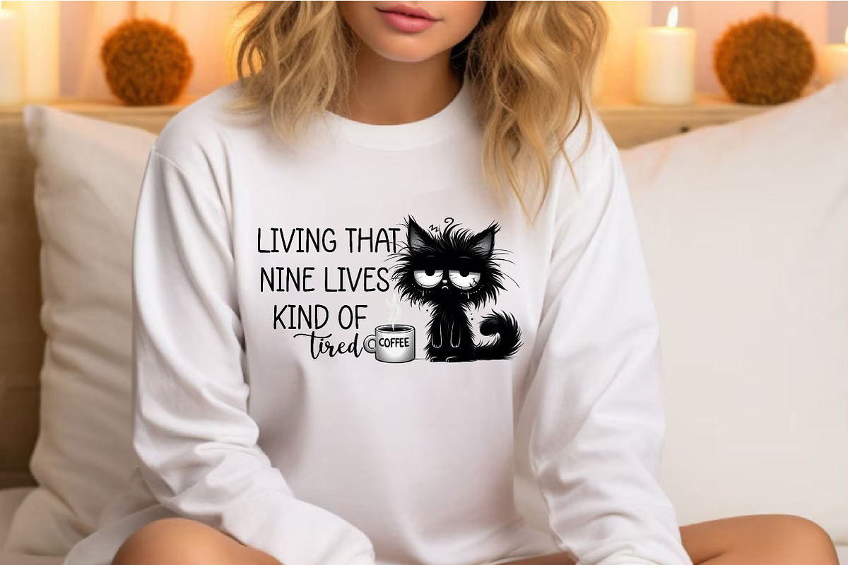 Funny Cat Sarcastic Sassy PNG, an Illustration by SinaCreation (Photo 5 of 20)