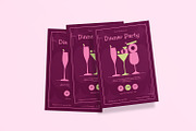 Dinner Party - Flyer, a Flyer Template by VUNIRA (Thumbnail 3 of 3)