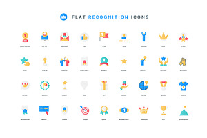 Recognition winner victory icons, an Object Illustration by Lemberg Vector