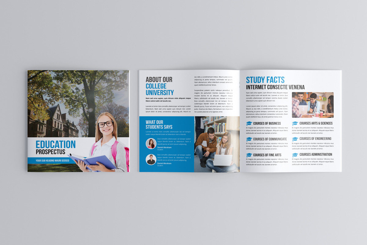 Education Square Prospectus, a Brochure Template by Miyaji75 (Photo 21 of 22)